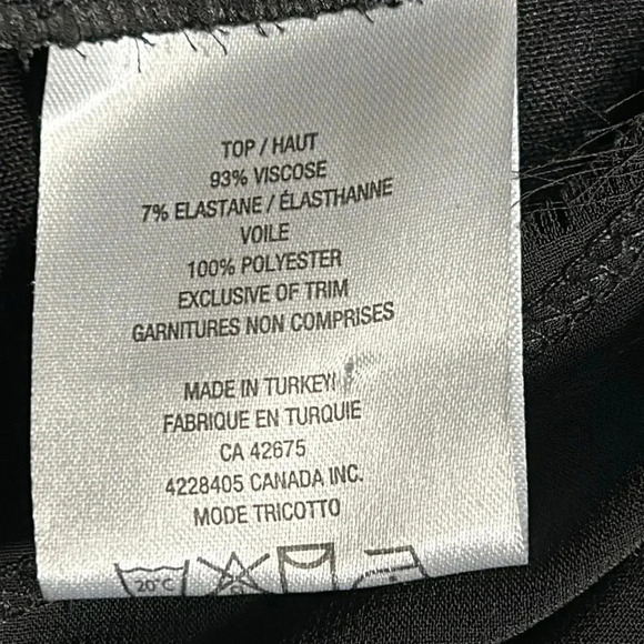 JANE & JOHN Tricotto,dress,L/XL sweater dress,sheer,asymmetrical,Whimsigoth,goth - Picture 14 of 16